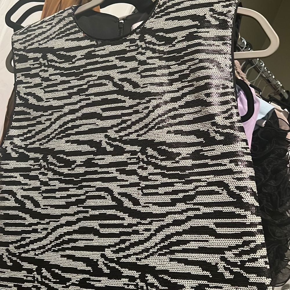 Self portrait sequin top